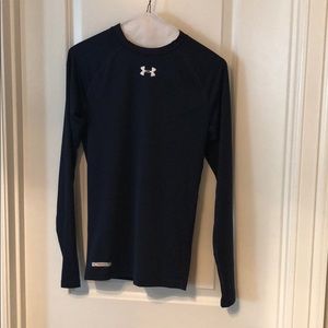 Under armor navy long sleeve heat gear